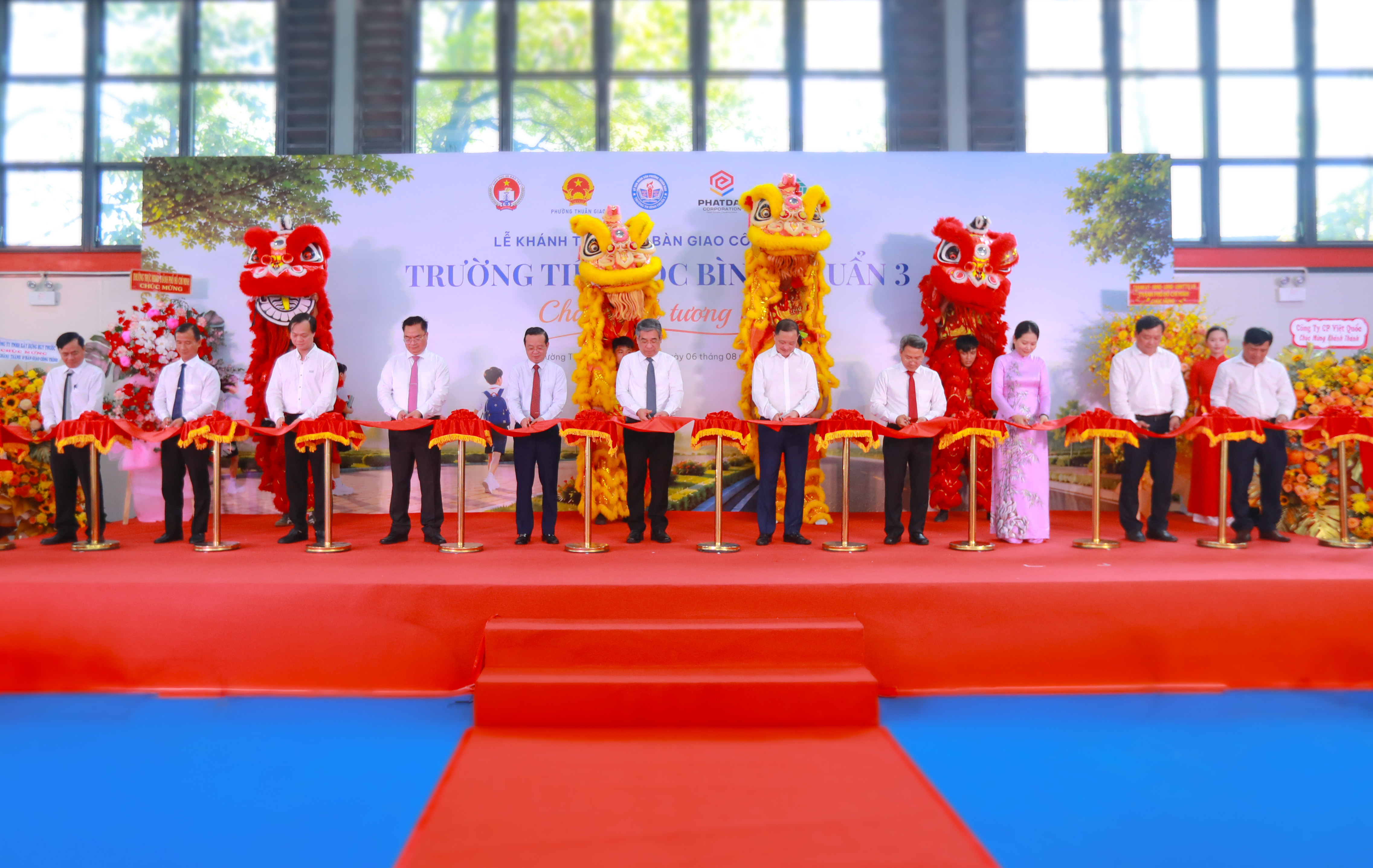 Phát Đạt khánh thành và bàn giao Trường Tiểu học Bình Chuẩn 3