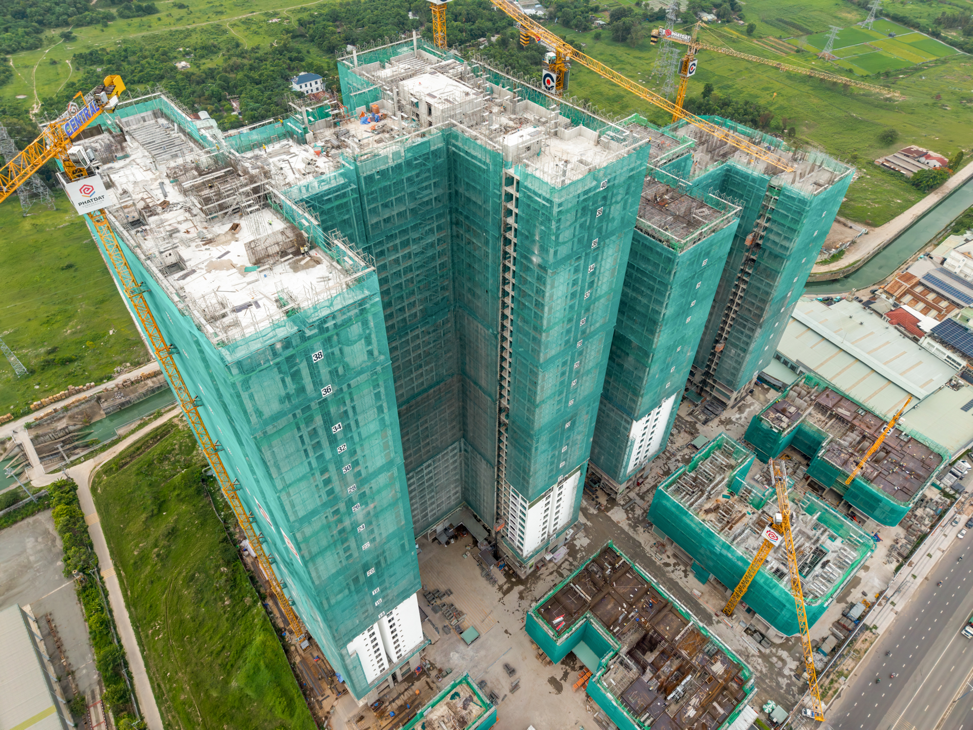 Update on the construction progress of La Pura as of June 2026