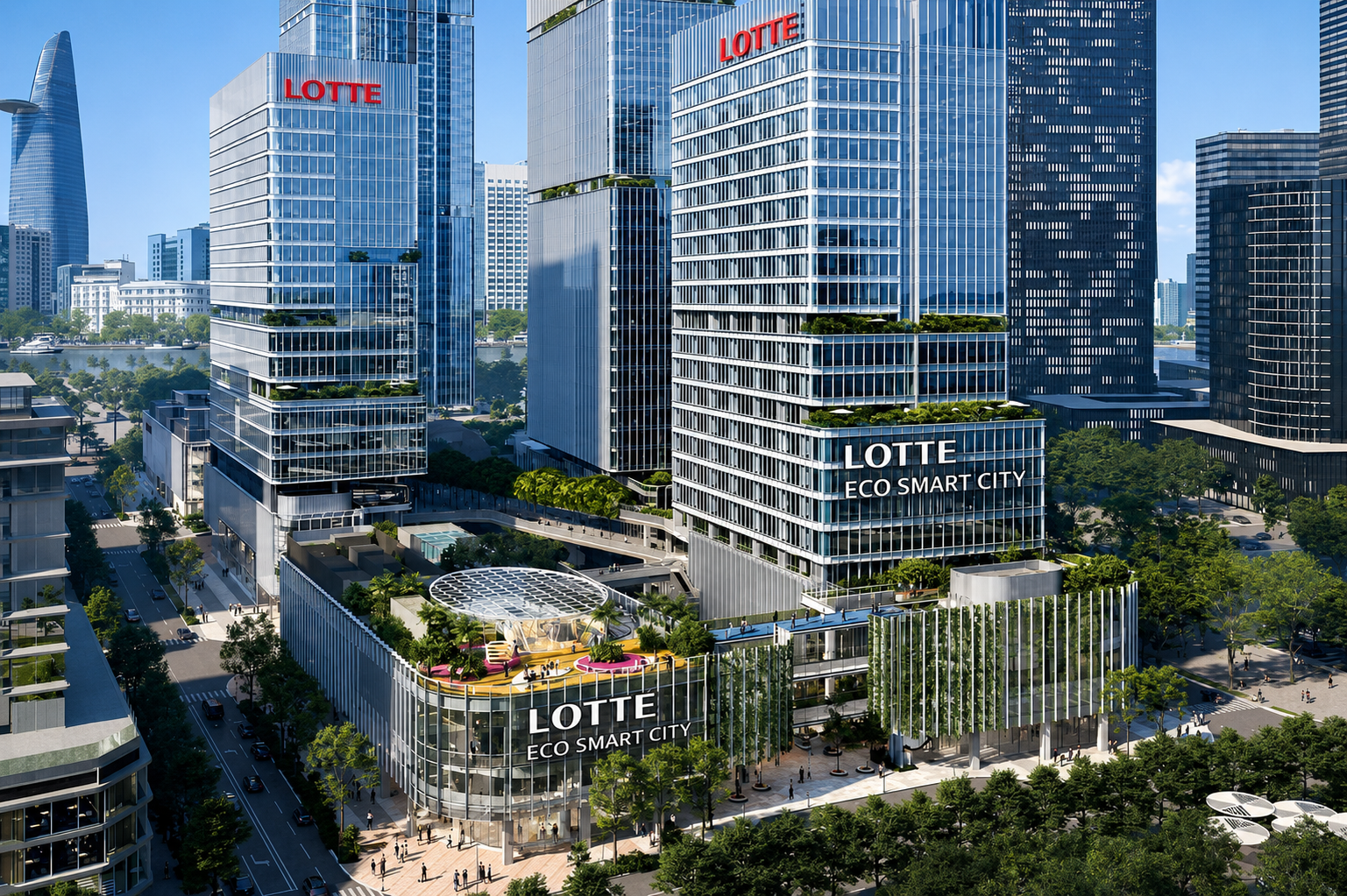 Dự án Lotte Eco Smart City Thu Thiem hoàn tất nghĩa vụ tài chính về đất đai