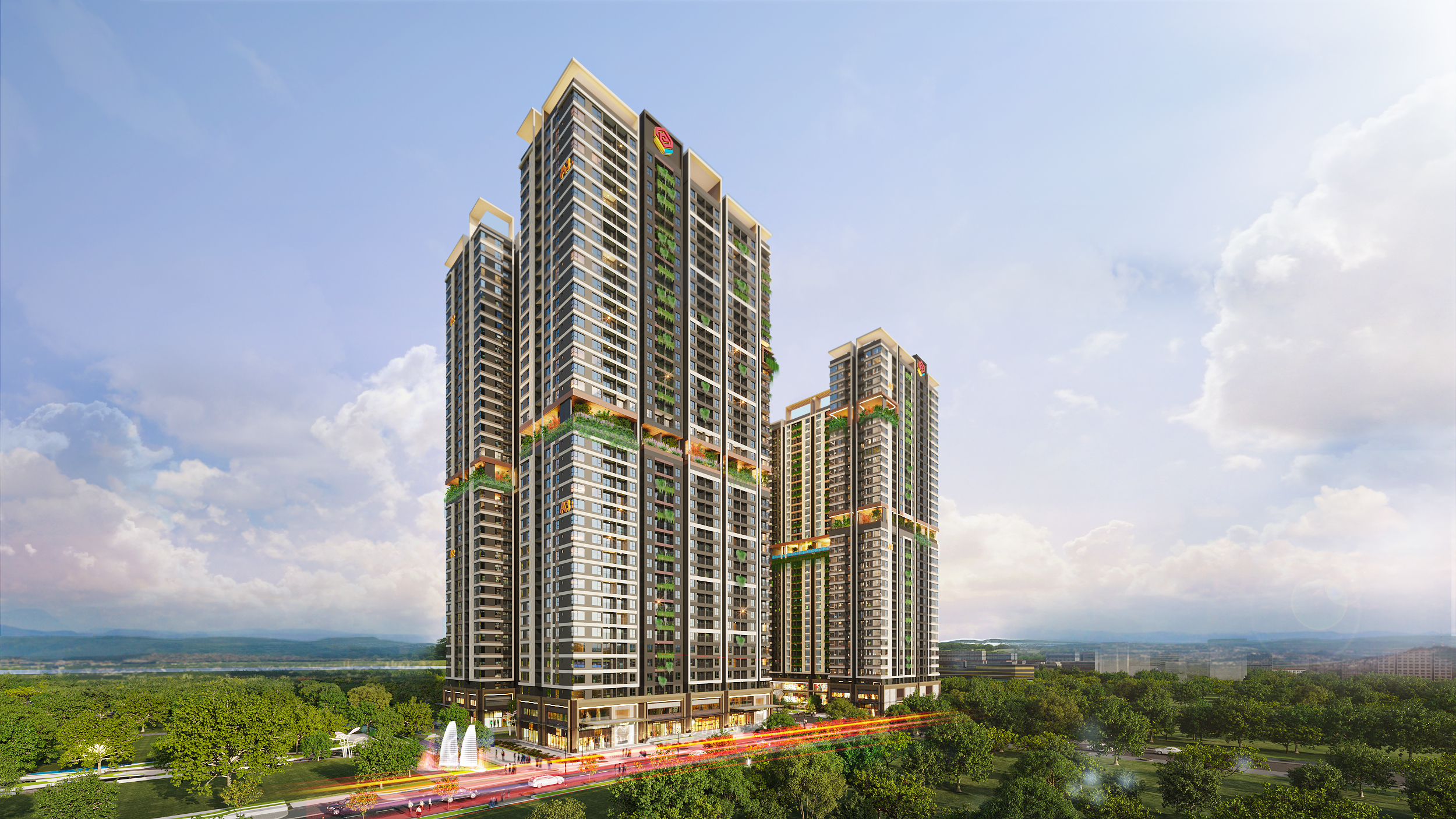 Khu nhà ở phức hợp cao tầng Thuận An 1 & 2